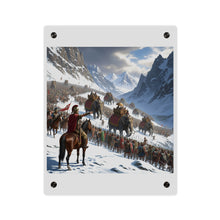 Load image into Gallery viewer, Acrylic Wall Art Panel - Hannibal Crossing the Alps to Atttack Rome