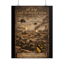 Load image into Gallery viewer, Rolled Posters - Ap Bac fire support base, 1969-1970