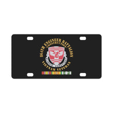 Load image into Gallery viewer, Army - 864th Engineer Battalion with Vietnam Service Ribbon X 300 Classic License Plate