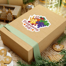 Load image into Gallery viewer, Kiss-Cut Stickers - Thanksgiving Day - Bread