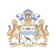 Load image into Gallery viewer, Kiss-Cut Stickers - COA - Coat of Arms of Guyana wo Txt X 300