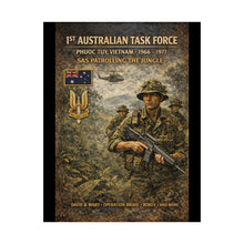 Load image into Gallery viewer, Matte Poster - SAS patrolling the jungle in Vietnam
