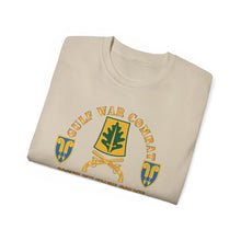 Load image into Gallery viewer, Unisex Ultra Cotton Tee - Army - Gulf War Combat Vet - 800th Military Police Brigade - Patch, 22nd Support Command Patch, Gulf War