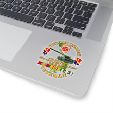 Load image into Gallery viewer, Kiss-Cut Stickers - Vietnam Combat Vet - 8th Bn 4th Artillery - I Field Force w M107