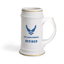 Load image into Gallery viewer, United States Army Air Forces Retired Stein Mug - Military Veteran Beer Stein