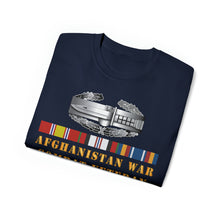 Load image into Gallery viewer, Unisex Ultra Cotton Tee - Army - Afghanistan War - Combat Veteran - Combat Action Badge w CAB AFGHAN SVC X 300