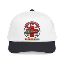 Load image into Gallery viewer, Mid Profile Baseball Cap - Army - 57th Medical Co - Original Dustoff - Vietnam w VN SVC - 3D - Enhanced