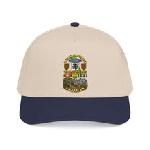Load image into Gallery viewer, Mid Profile Baseball Cap - Vietnam Veteran Combat - 2nd Bn, 28th Infantry - 1st ID - with VN SVC - with Combat Scene - 3D - Transparent