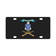 Load image into Gallery viewer, Army - 179th Infantry Regiment w Br - DUI - Ribbon X 300 Classic License Plate