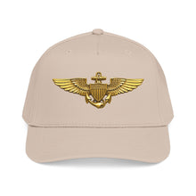 Load image into Gallery viewer, Mid Profile Baseball Cap - USCG - Aviator Badge wo txt - 3D - Enhanced
