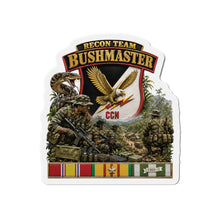 Load image into Gallery viewer, Die-Cut Magnet - Pocket Patch - Vietnam - Recon Team Bushmaster - 3D - Enhanced - Mission