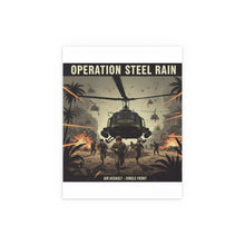 Load image into Gallery viewer, Indoor and Outdoor Silk Posters - Air Assault - Vietnam - Operation Steel Rain