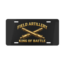 Load image into Gallery viewer, License Plate - Field Artillery - King of Battle - 3D - Enhanced