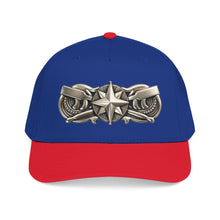 Load image into Gallery viewer, Mid Profile Baseball Cap - USCG - Coxswain wo txt- 3D - Enhanced