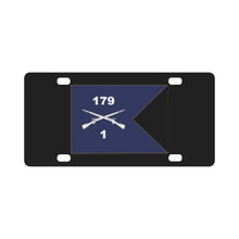 Load image into Gallery viewer, 1st Battalion, 179th Infantry Regiment - Guidon X 300 Classic License Plate