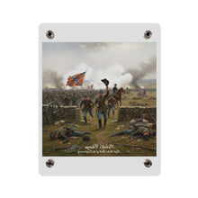 Load image into Gallery viewer, Acrylic Wall Art Panel - Picketts Charge with Hat