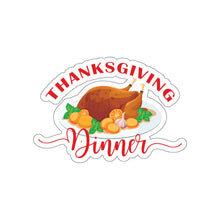 Load image into Gallery viewer, Die-Cut Stickers - Thanksgiving Dinner