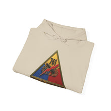 Load image into Gallery viewer, Hoodie – SSI - 761st Tank Battalion SSI w Name Tape - 3D Enhanced