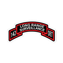 Load image into Gallery viewer, Kiss-Cut Stickers - Army - LRSD - 142nd Infantry - Det - Scroll X 300