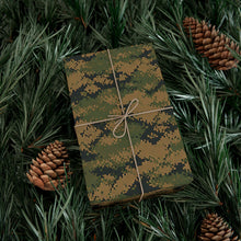 Load image into Gallery viewer, Camouflage Gift Wrap Paper — Military Camo Wrapping Paper for Outdoorsmen & Veterans