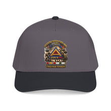 Load image into Gallery viewer, Mid Profile Baseball Cap - Army - 7th Unites States Army - 7 Steps to Hell w Germany Tab - SS w COLD WAR SVC - 3D - Enhanced
