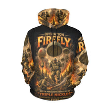 Load image into Gallery viewer, Operation Firefly 555th Men's All Over Print Hoodie (USA Size) (Model H13)