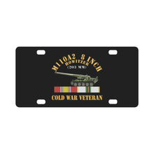 Load image into Gallery viewer, Army - M110A2 - 8 Inch 203mm Howitzer - Cold War Veteran w COLD SVC X 300 Classic License Plate