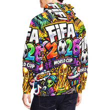 Load image into Gallery viewer, 2026 World Cup street art celebration Men's All Over Print Hoodie (USA Size) (Model H13)