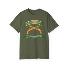 Load image into Gallery viewer, Unisex Ultra Cotton Tee - Army - Sentry Dog - 212th Military Police Company w Br - Ribbon X 300