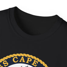 Load image into Gallery viewer, Unisex Ultra Cotton Tee - Navy - USS Cape Cod (AD 43) wo txt X 300