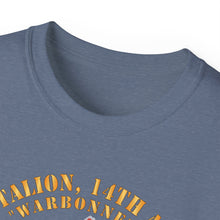Load image into Gallery viewer, Unisex Ultra Cotton Tee - 6th Battalion, 14th Artillery Regiment - DUI - Warbonnets - VN SVC BAR - Top X 300