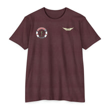 Load image into Gallery viewer, Unisex CVC Jersey T-shirt - Dustoff Association w Aviator Badge