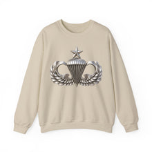 Load image into Gallery viewer, Crewneck Sweatshirt - Army - Senior Airborne Badge - No Txt - 3D X 300