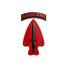 Load image into Gallery viewer, Kiss-Cut Stickers - Army - DUI - 1st Special Forces Operational Detachment–Delta (Airborne) wo txt - 3D - Enhanced