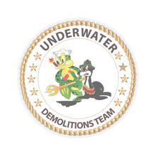 Load image into Gallery viewer, Kiss-Cut Stickers - Navy - SOF - Underwater Demolitions Team