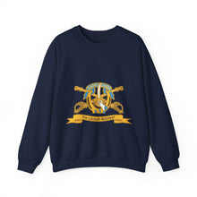 Load image into Gallery viewer, Crewneck Sweatshirt - Army - 7th Cavalry Regiment w Br - Ribbon X 300