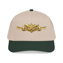 Load image into Gallery viewer, Mid Profile Baseball Cap - USCG - Cutterman - Officer wo txt - 3D - Enhanced