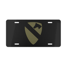 Load image into Gallery viewer, License Plate - SSI - 1st Cavalry Division - Subdued X 300