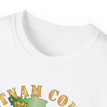 Load image into Gallery viewer, Unisex Ultra Cotton Tee - Vietnam Combat Veteran w 20th Engineer Brigade SSI - Dong Tam X 300