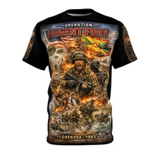 Load image into Gallery viewer, Ranger Assault — Operation Urgent Fury 1983 All-Over Print Tee