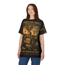 Load image into Gallery viewer, Womens Army Corps (WAC) - Vietnam Service Tribute Tee — "The Army Behind the Army"