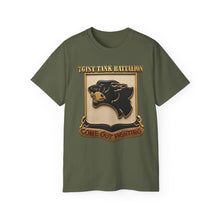 Load image into Gallery viewer, Unisex Ultra Cotton Tee - DUI - 761st Tank Battalion - DUI - 3D - enhanced