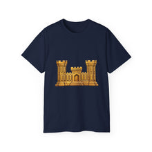 Load image into Gallery viewer, Unisex Ultra Cotton Tee - Amy Corps of Engineers Branch Insignia - 3D - Enhanced