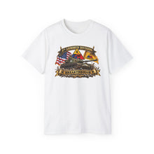 Load image into Gallery viewer, Unisex Ultra Cotton Tee - 4th Armored Division - M60A1 Tank - Breakthrough Division