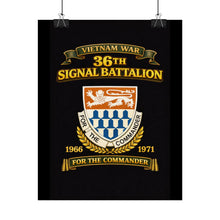 Load image into Gallery viewer, Rolled Posters - 36th Signal Battalion Vietnam War tribute