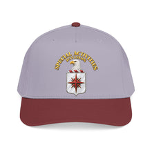 Load image into Gallery viewer, Mid Profile Baseball Cap - Special Activities Division - COA - Central Intelligence Agency - 3D - Enhanced