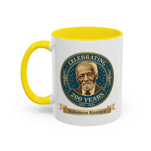 Load image into Gallery viewer, Accent Coffee Mug — "Celebrating 200 Years" Solomon Koonce Portrait (11/15 oz)
