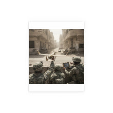 Load image into Gallery viewer, Indoor and Outdoor Silk Posters - UAV Raven in Iraq war