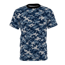 Load image into Gallery viewer, AOP - Navy Camouflage Pattern