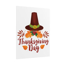 Load image into Gallery viewer, Rolled Poster - Thanksgiving Day - Happy Thanksgiving Day